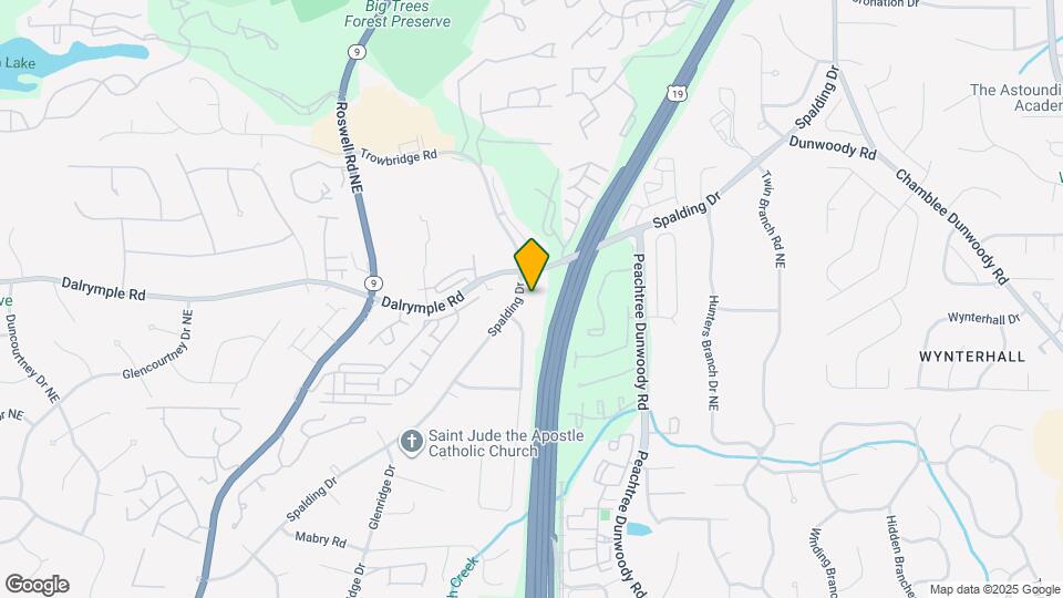 865 Spalding Dr Map and Location Details