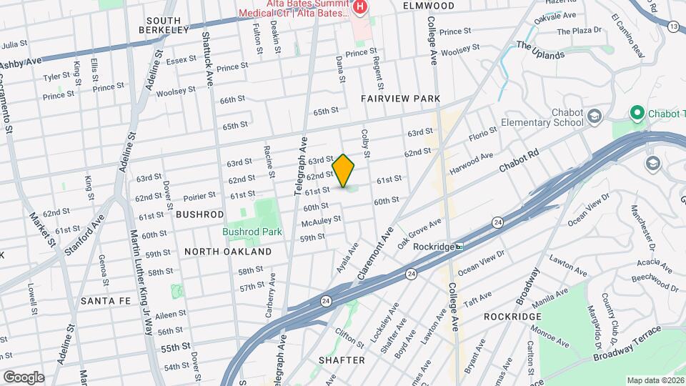 427 61st St Map and Location Details