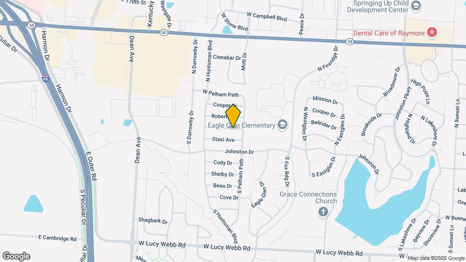 1607 Christi Ln Map and Location Details