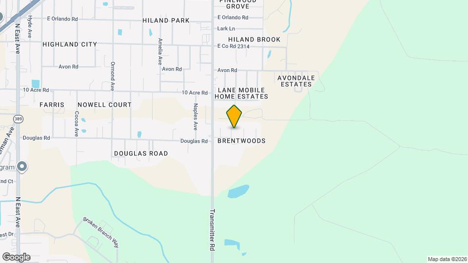 2406 Maple Ct Map and Location Details