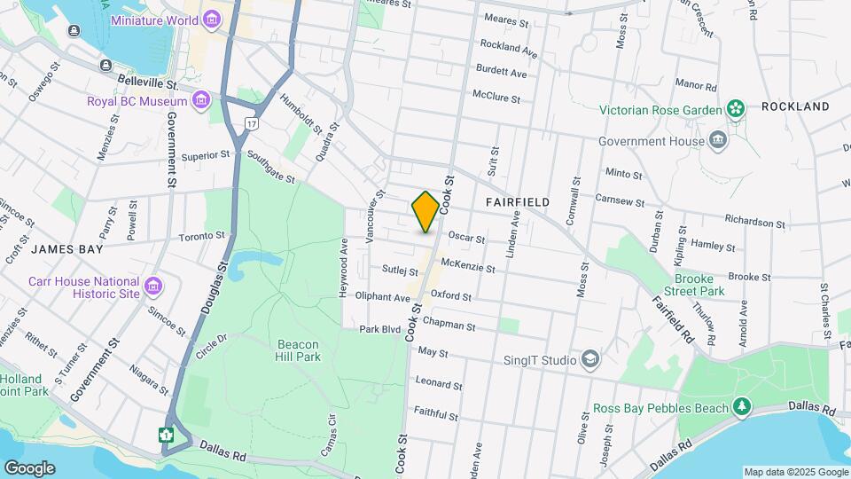 Cook Street Village Map and Location Details