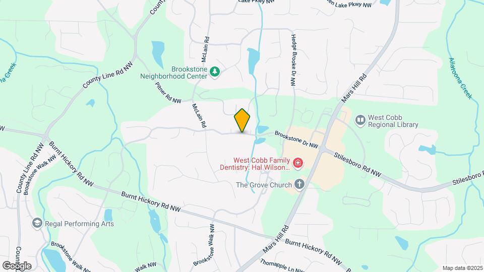 5483 Brookstone Dr NW Map and Location Details