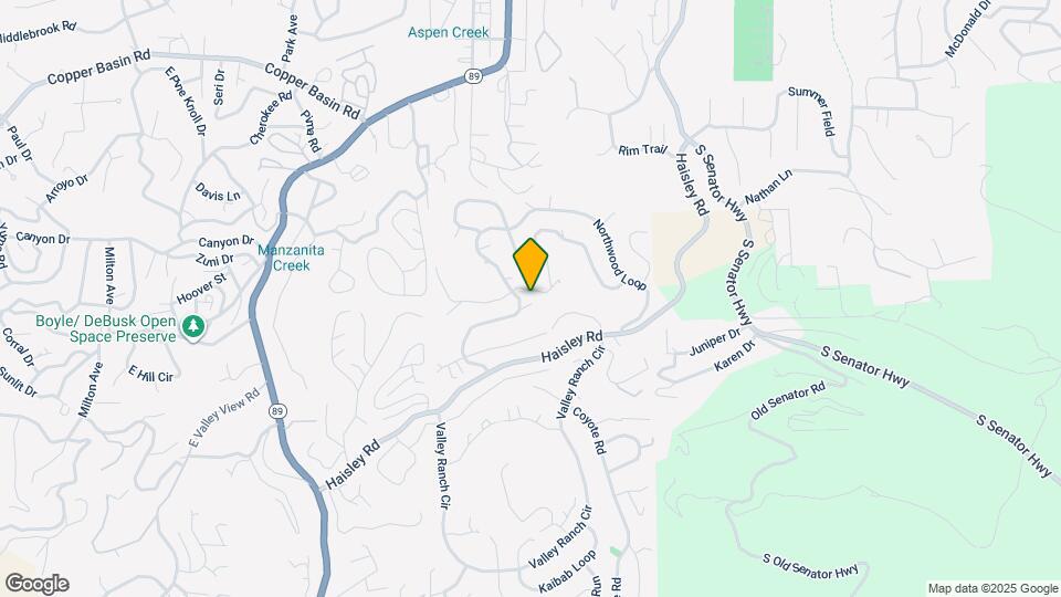 1109 Northwood Loop Map and Location Details