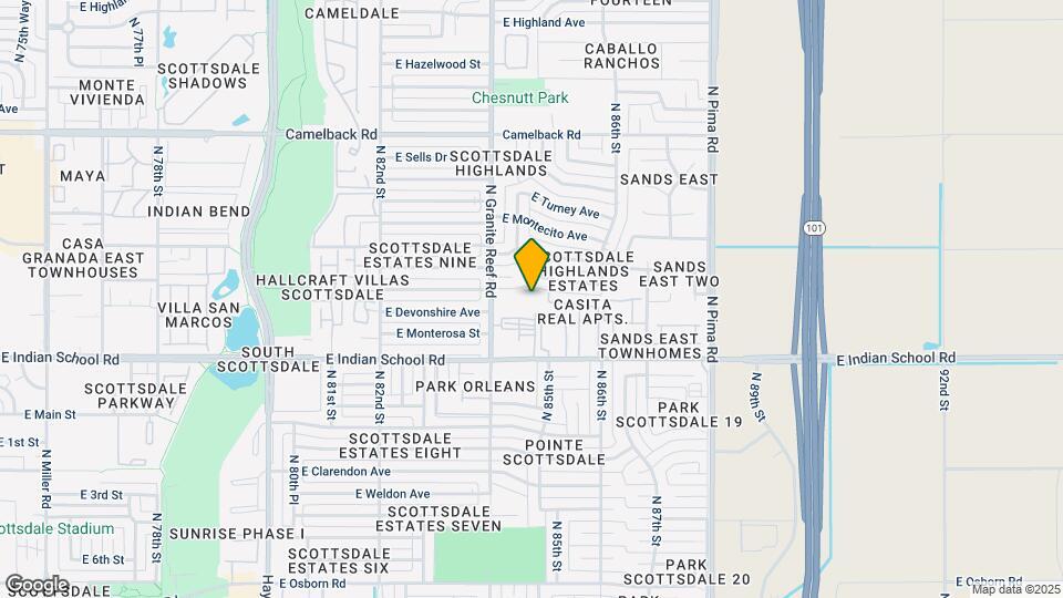 Orange Tree Villa Apartments Map and Location Details