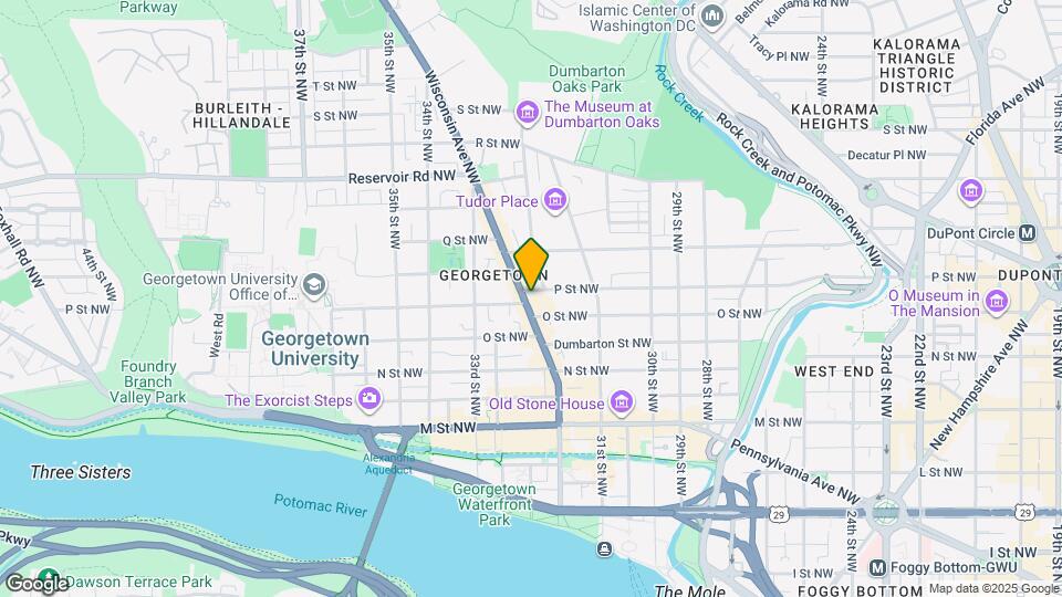 1419 Wisconsin Ave NW Map and Location Details