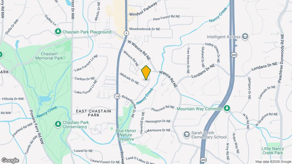 4300 Rickenbacker Way NE Map and Location Details