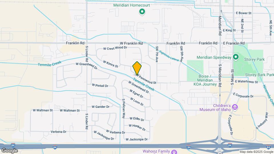991 W Pennwood St Map and Location Details