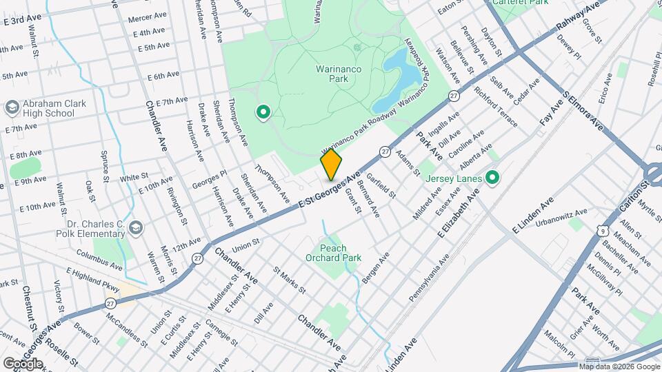 1537A E St Georges Ave Map and Location Details