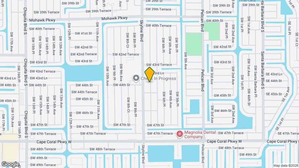 4346 SW 7th Pl Map and Location Details