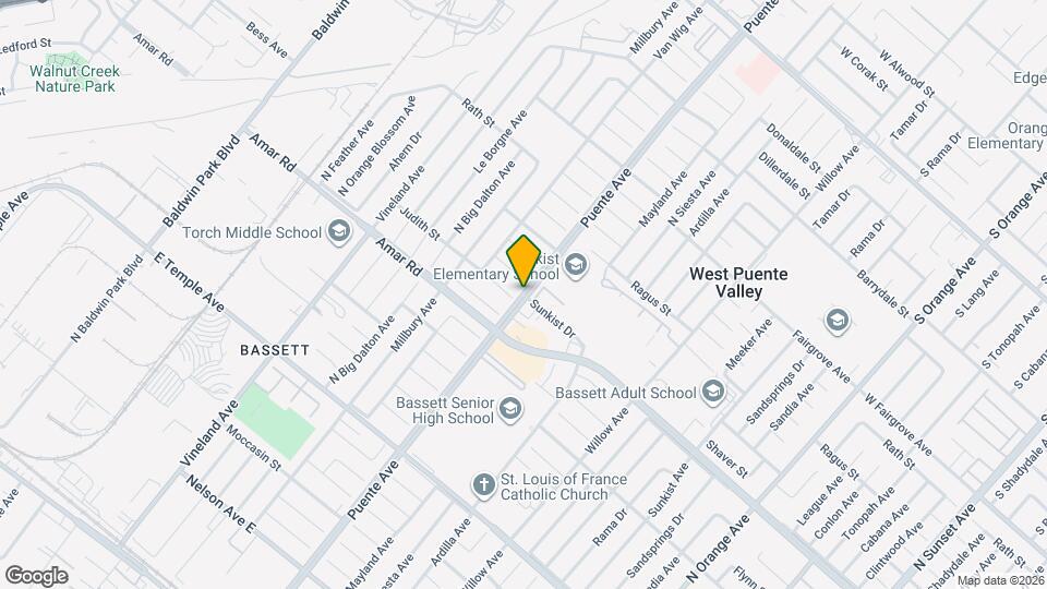 Sunny Garden Apartments and Nearby La Puente Apartments For Rent La