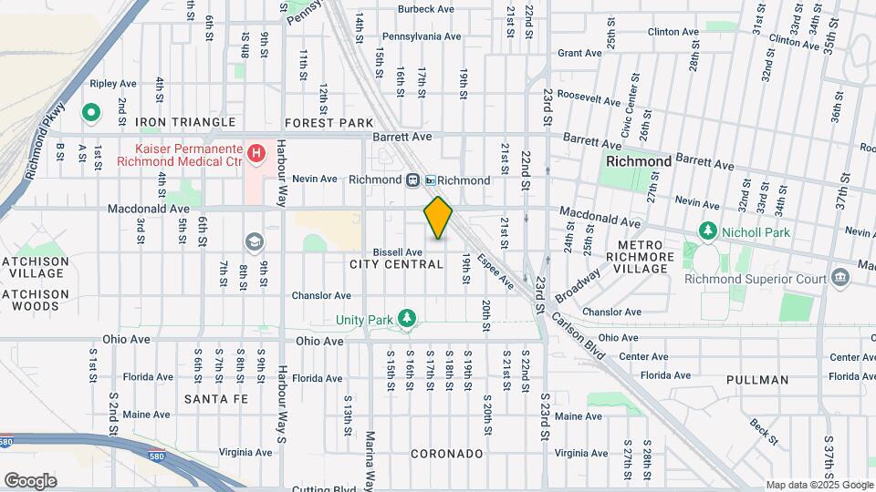 1725 Bissell Ave Map and Location Details