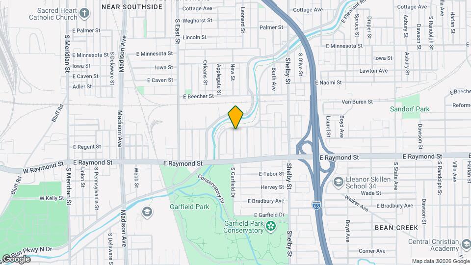 2111 S Garfield Dr Map and Location Details