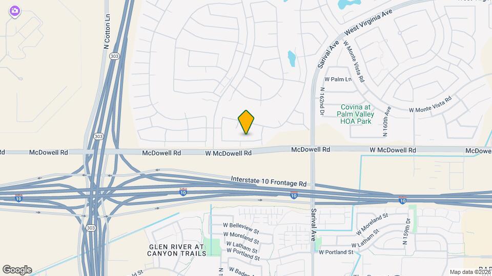 16508 W Almeria Rd Map and Location Details