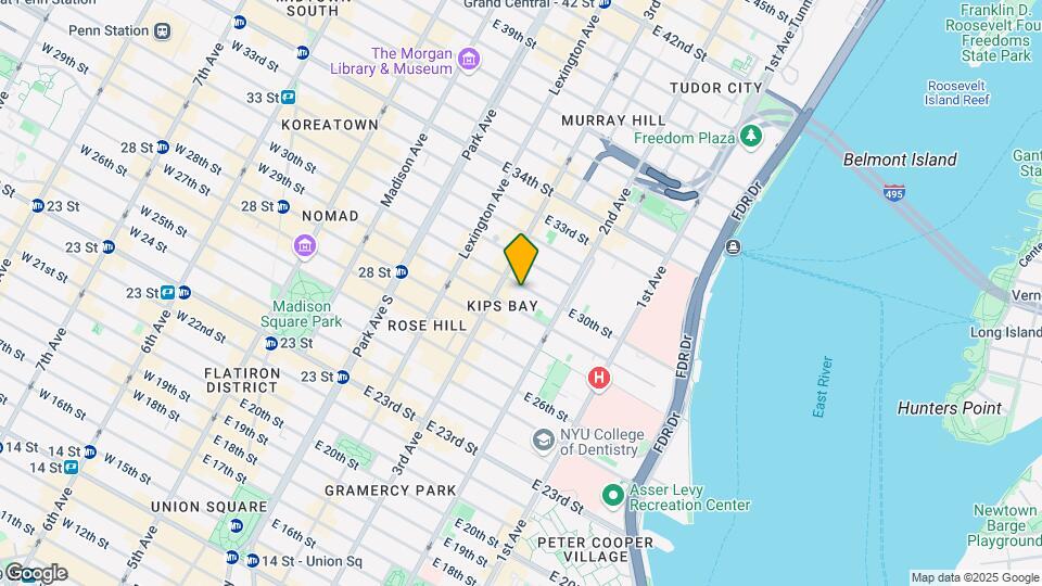 214 E 30th St Mapa y Detalles de la Ubicación