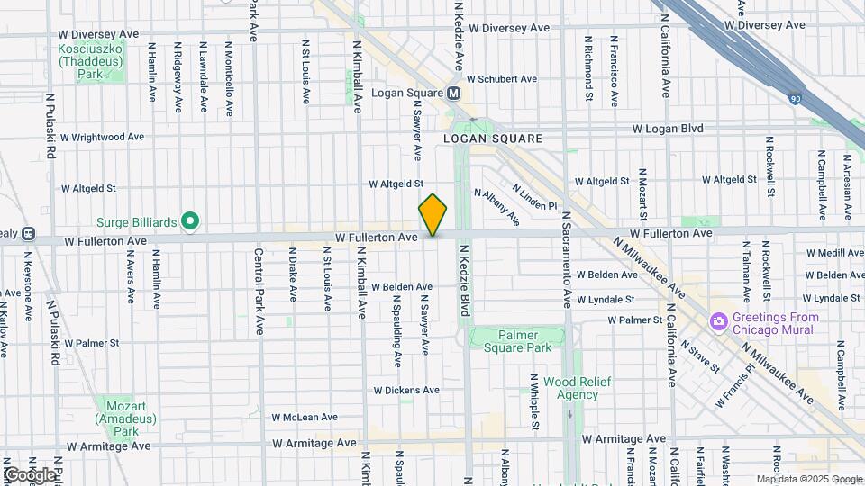 3225-3227 W Fullerton Ave Map and Location Details