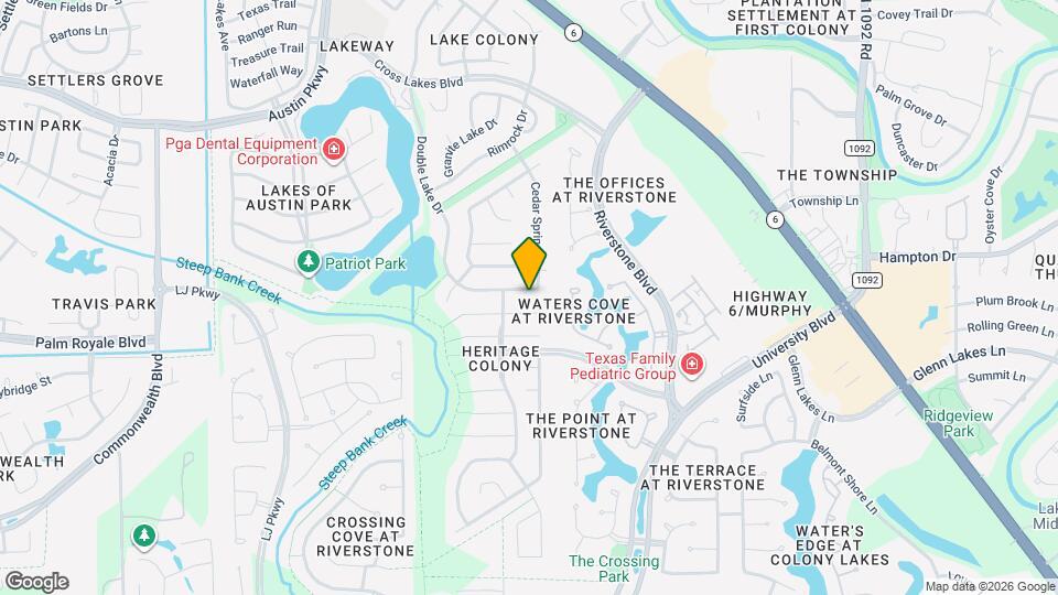 3614 Double Lake Dr Map and Location Details