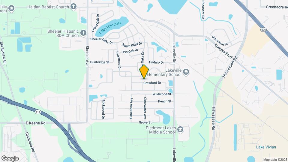 1401 Crawford Dr Map and Location Details