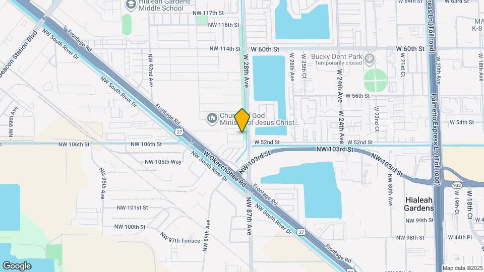 10658 NW 87th Ct Map and Location Details