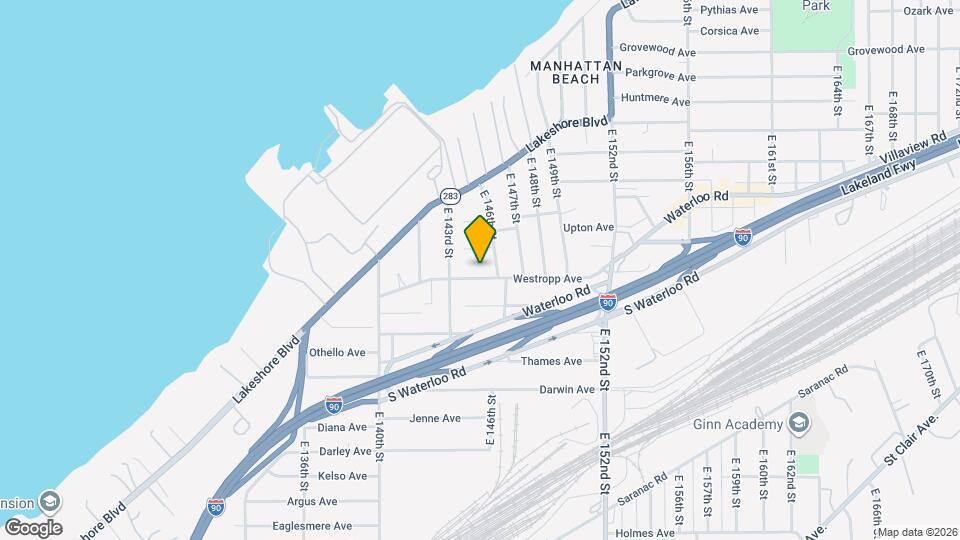 14415 Westropp Ave Map and Location Details