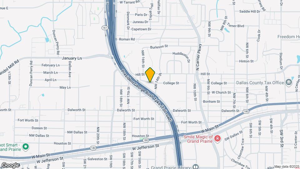 1417 College St Map and Location Details