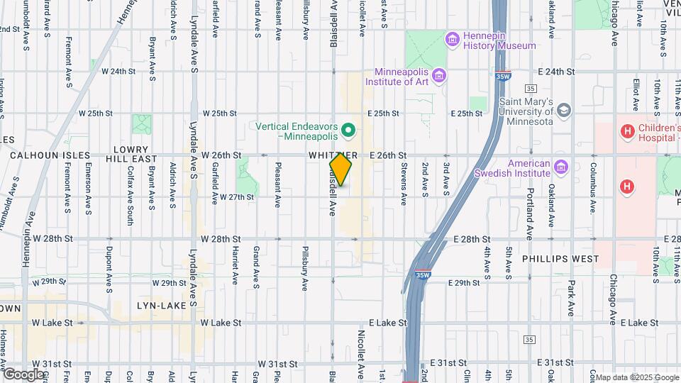 2649 Blaisdell Ave S Map and Location Details