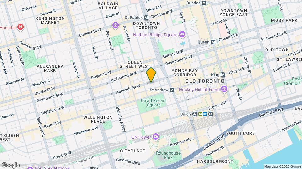 225 Adelaide St W Map and Location Details