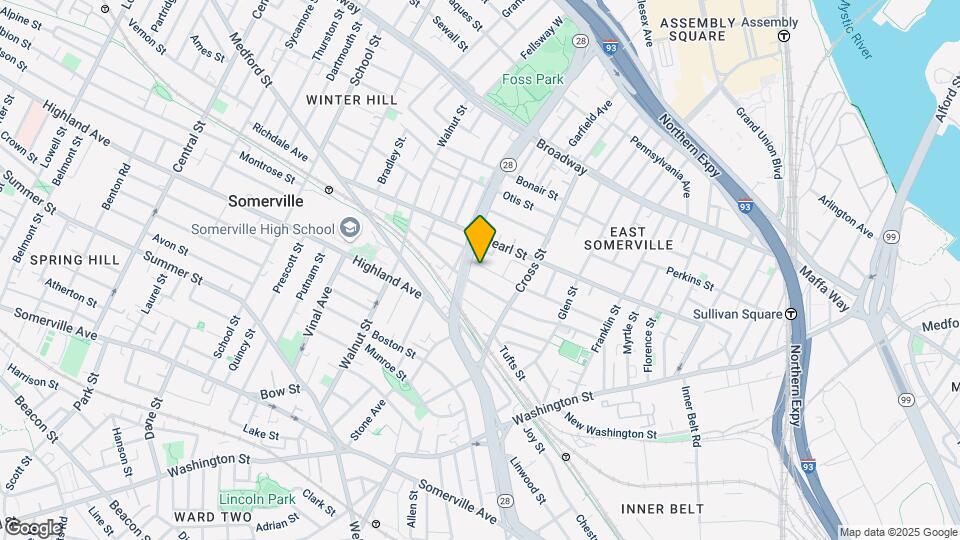94 Flint St, Unit #1 Mapa y Detalles de la Ubicación