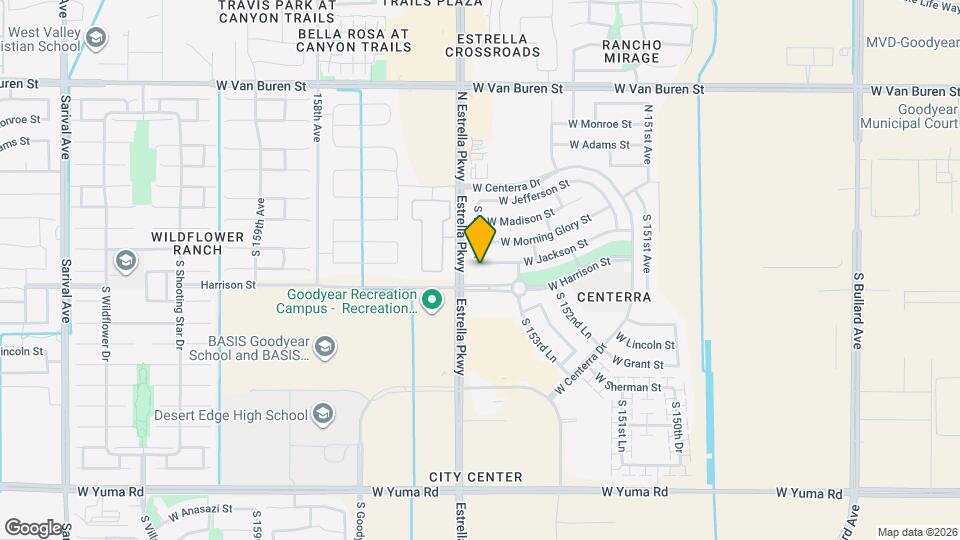 15477 W Jackson St Mapa y Detalles de la Ubicación