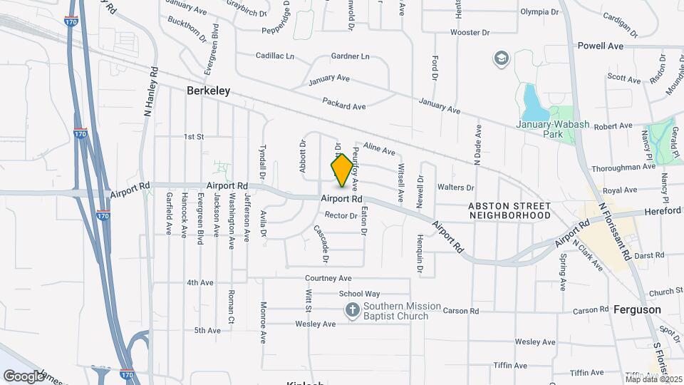 8127 Airport Rd Map and Location Details