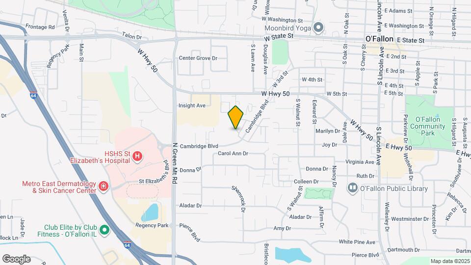 764 Granite Dr Map and Location Details