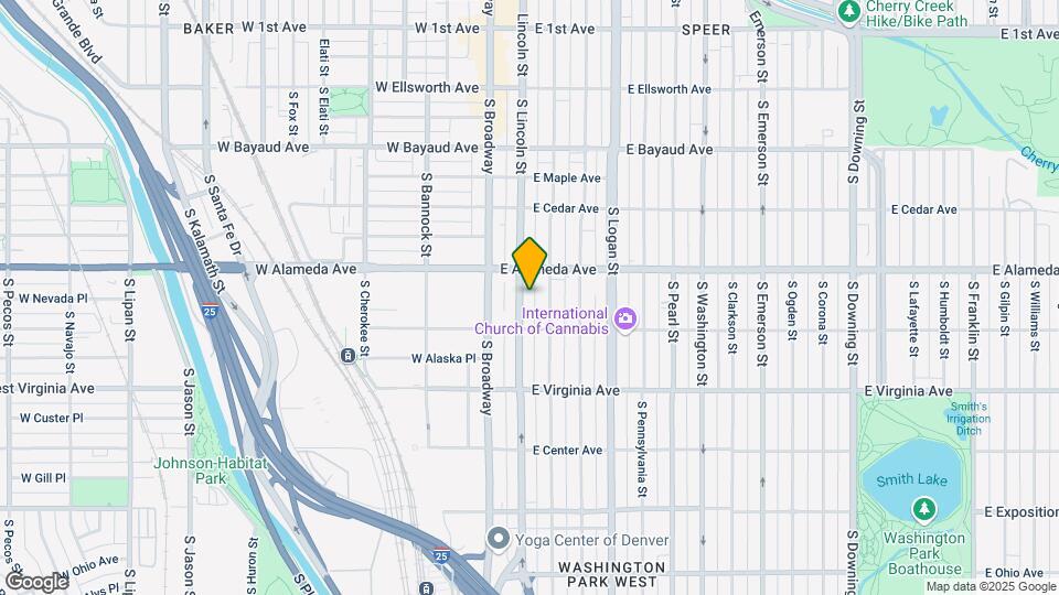 342 S Lincoln St Map and Location Details