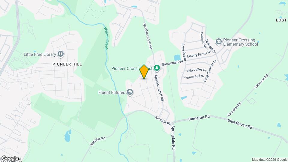 10824 Gonzales Ranger Pass Map and Location Details