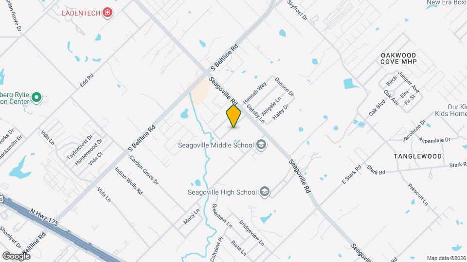 1148 Tomahawk Dr Mapa y Detalles de la Ubicación