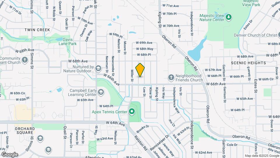 6648 Lewis St Map and Location Details