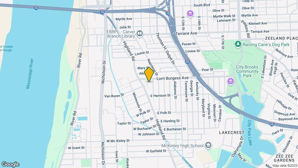 1829 California St Map and Location Details