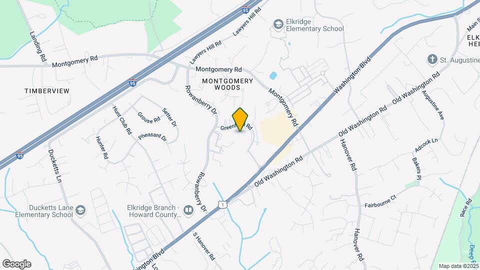 6415 Greenfield Rd Map and Location Details