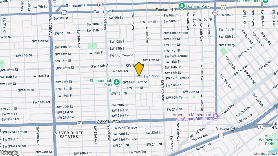 1868 SW 17th St Map and Location Details