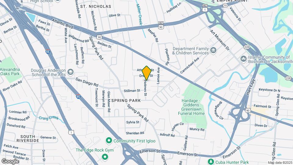 2405 Holmes St Map and Location Details