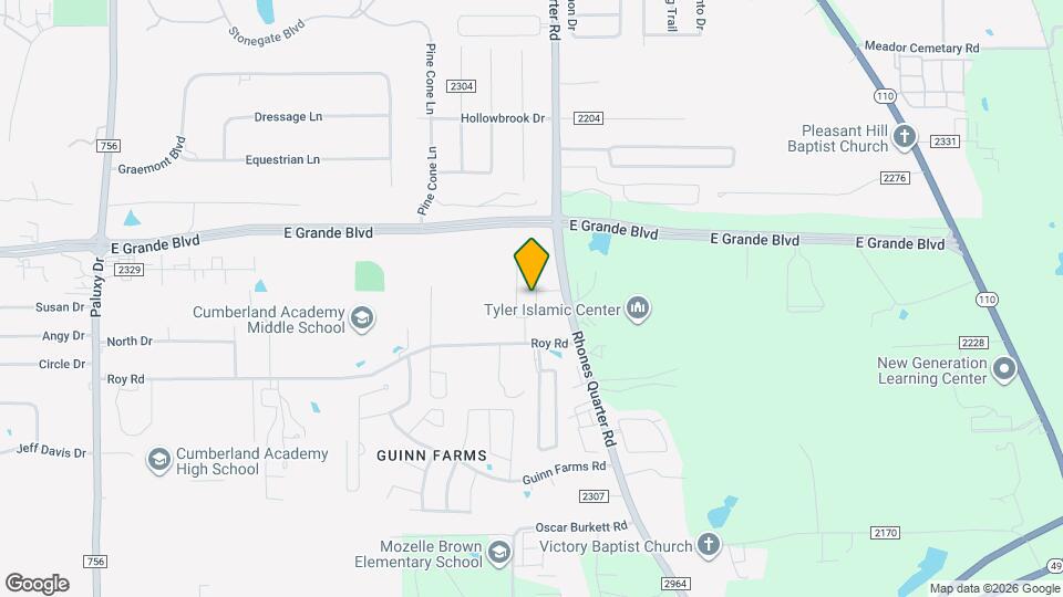 3261 Naomi Dr Map and Location Details