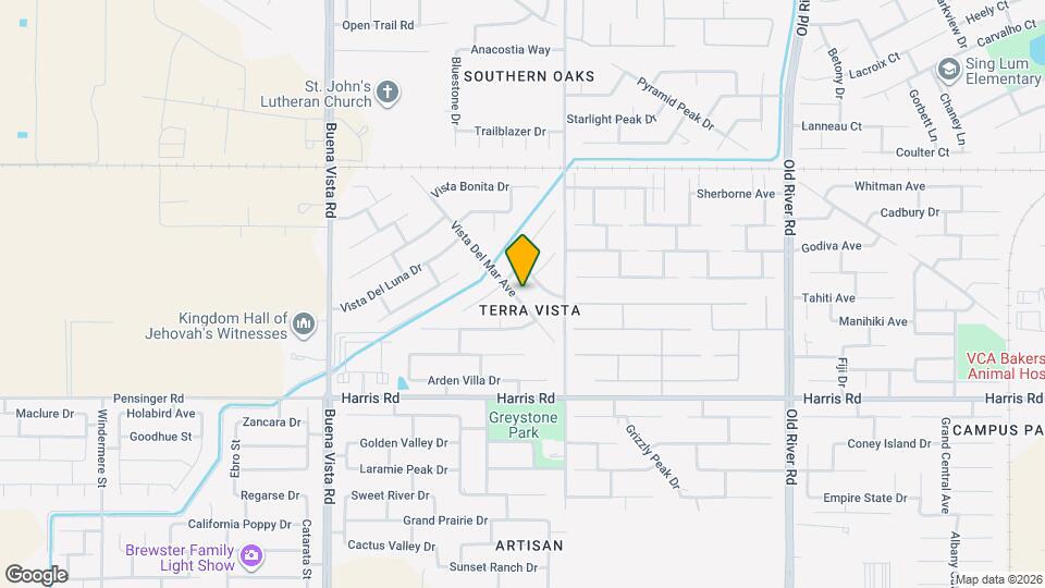 5314 Vista Del Mar Ave Map and Location Details