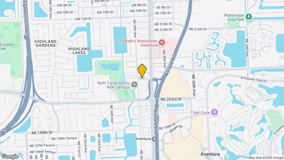 2558 NE 206th St Map and Location Details