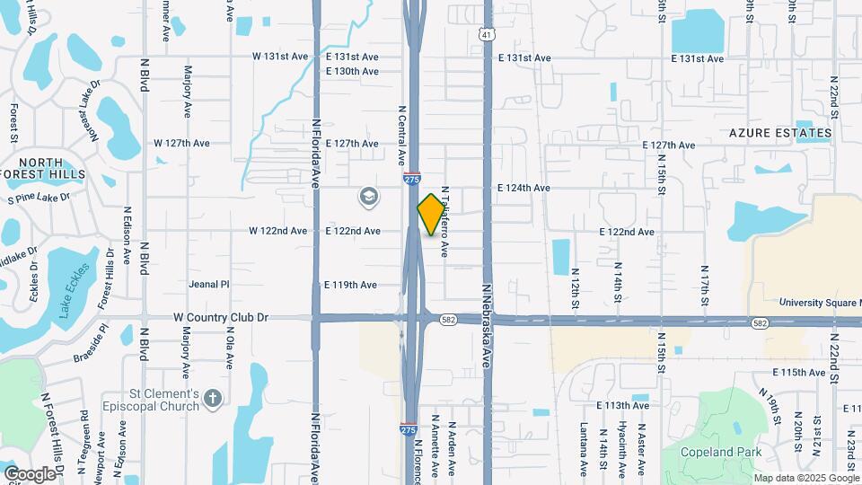 704 E 121st Ave Map and Location Details