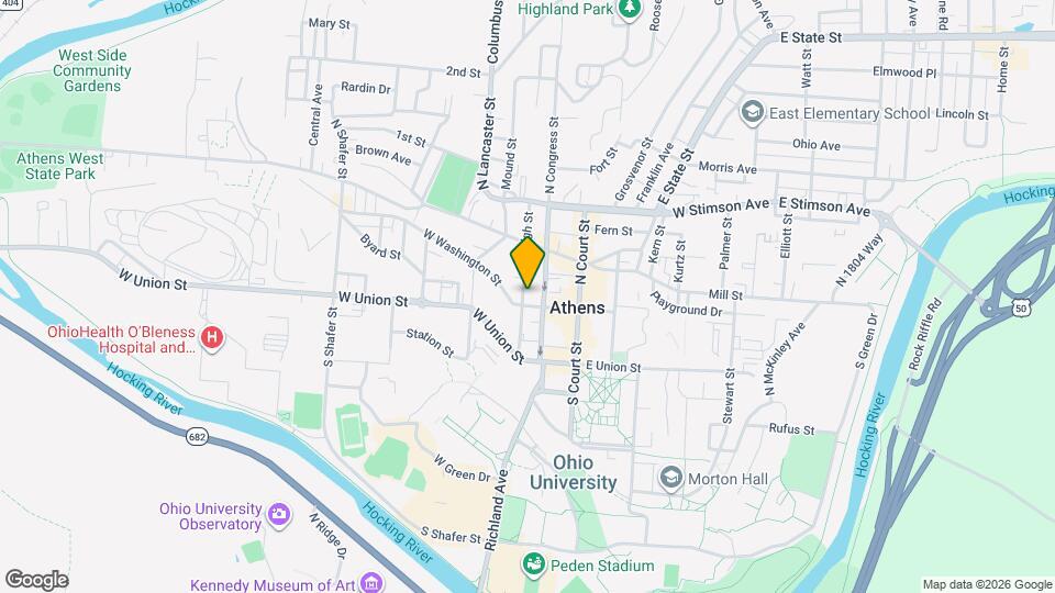 8 N High St Mapa y Detalles de la Ubicación