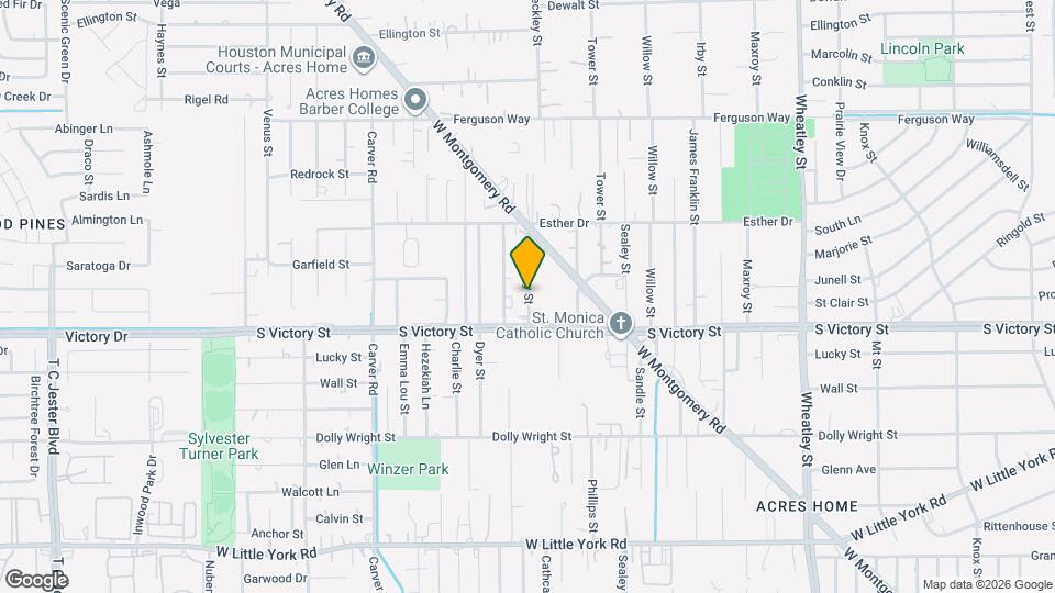 7817 Beckley St Map and Location Details