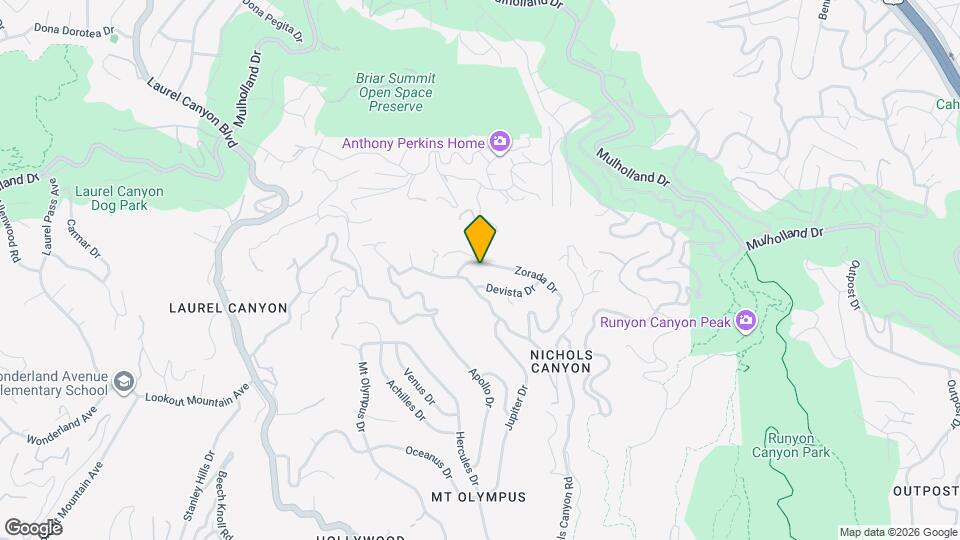 2673 Zorada Dr Map and Location Details