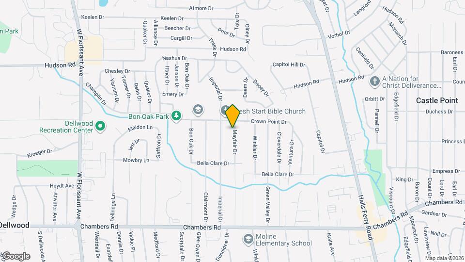 10191 Mayfair Dr Map and Location Details