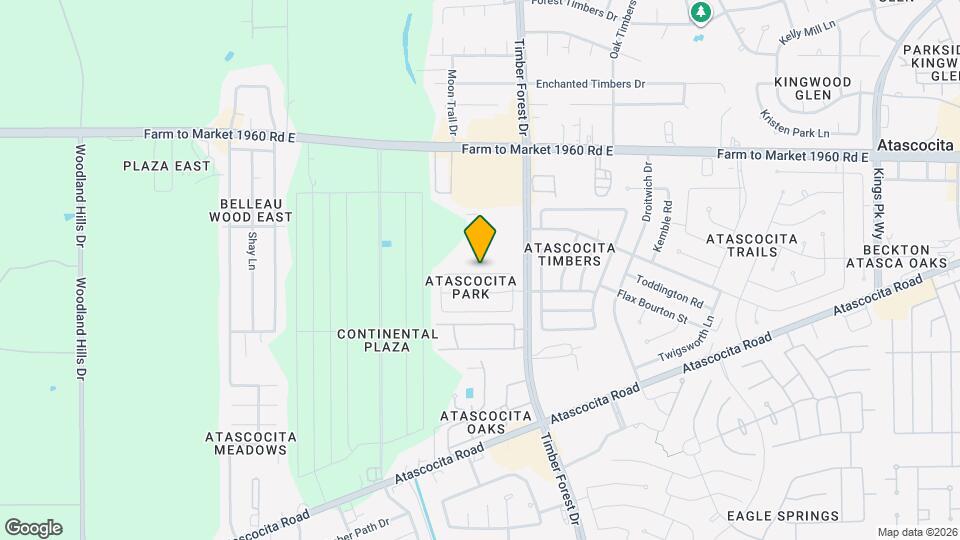 5303 Hill Timbers Dr Map and Location Details