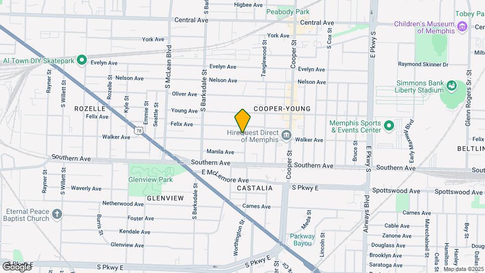 2012 Walker Ave-Unit -1A Mapa y Detalles de la Ubicación