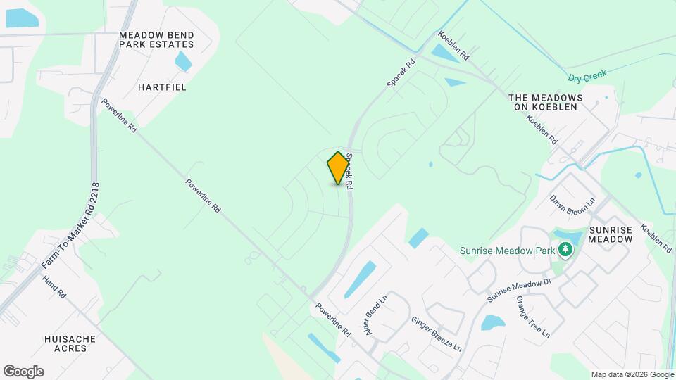 6107 Jasper Hl Dr Map and Location Details