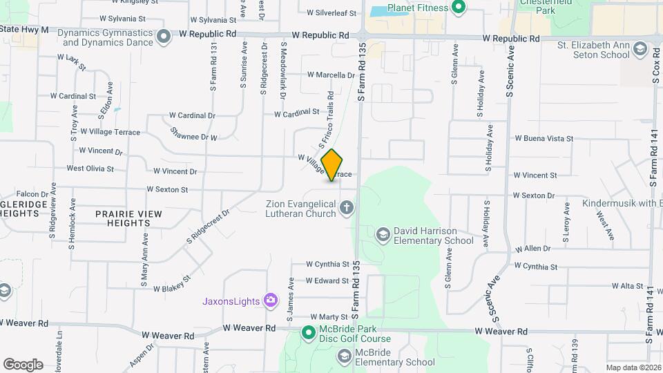 3175 W Sexton St Map and Location Details